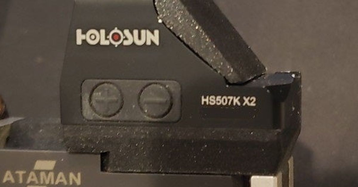 Holosun 507K dust cover by TickTock Download free STL model