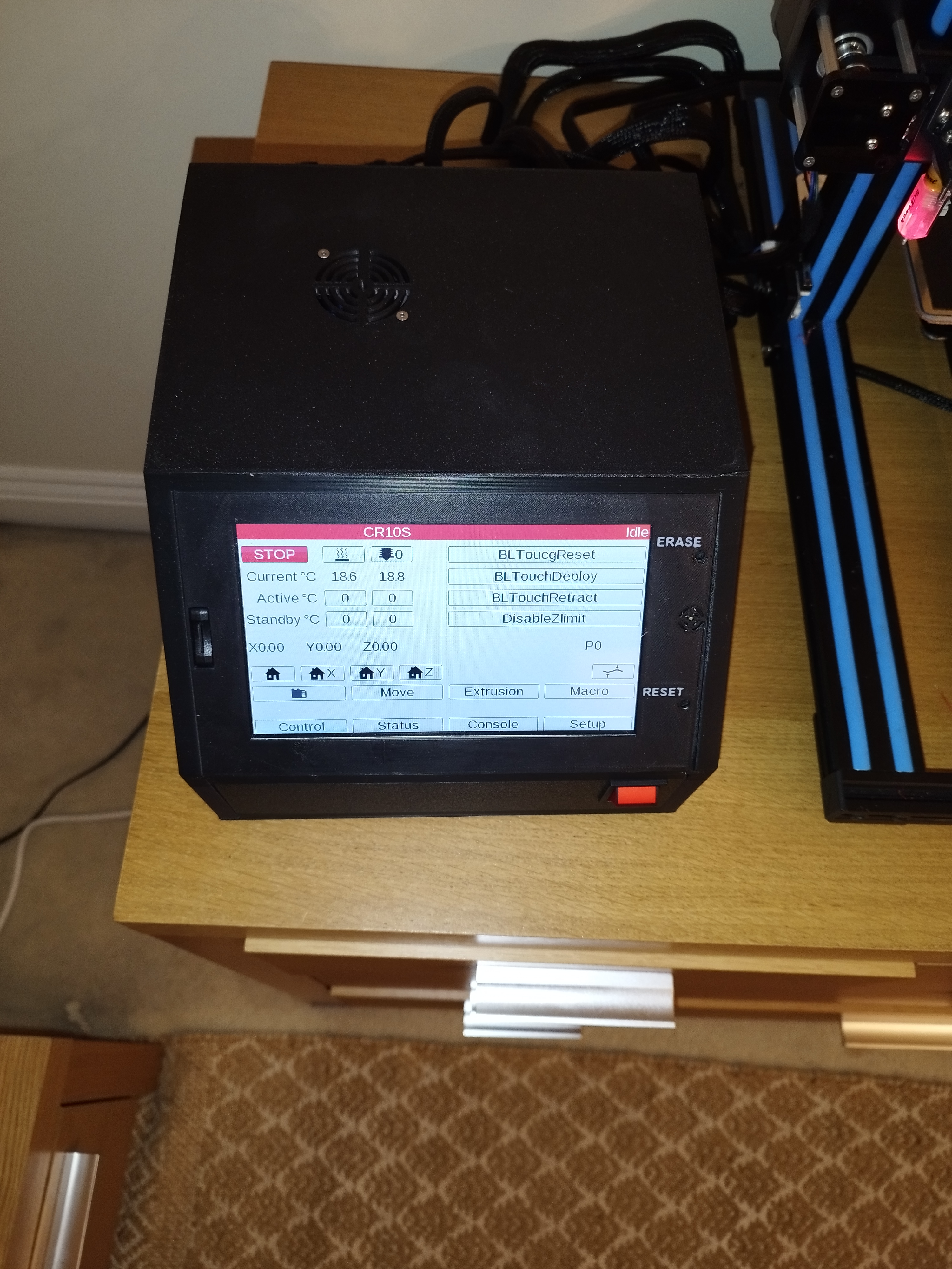 Miniatura 2 do modelo 3D Modular 3D Printer Electronics Enclosure