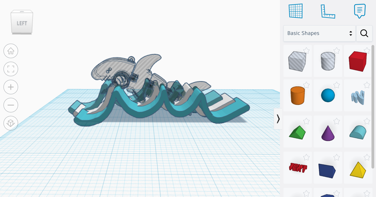 Flexy shark stand by Mr Biz826 | Download free STL model | Printables.com