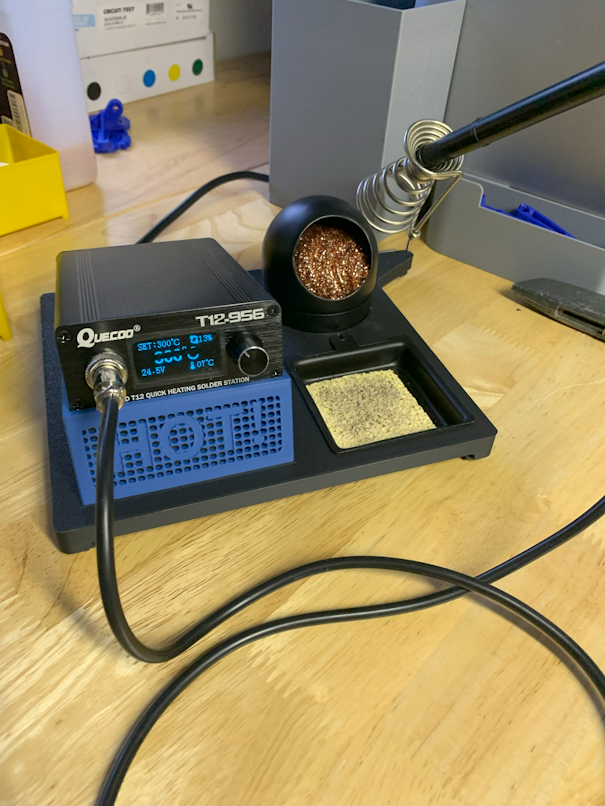 Soldering Station for Quecoo Soldering iron by Mekon256 Download free