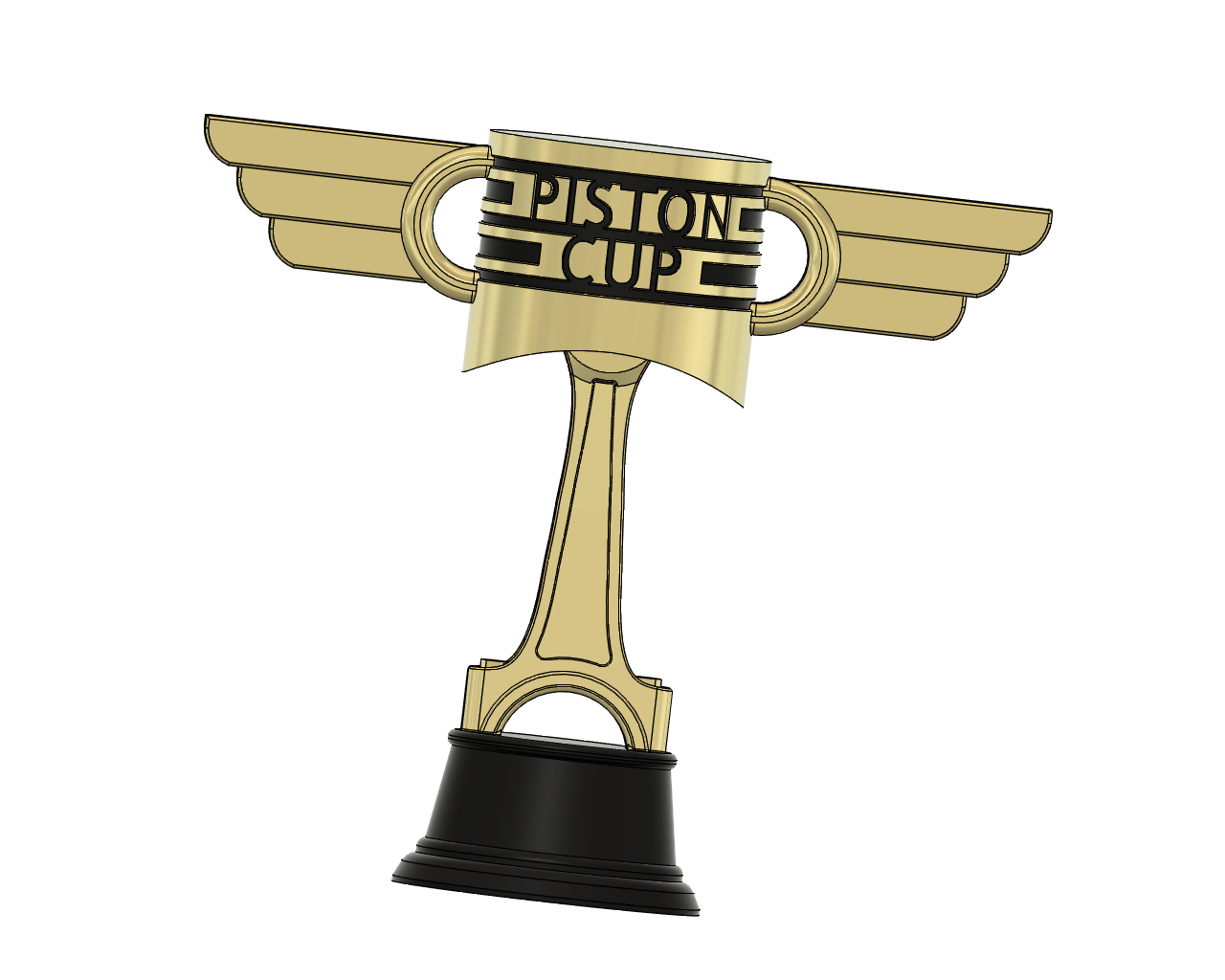 Cars Piston Cup Trophy by WF3D | Download free STL model | Printables.com