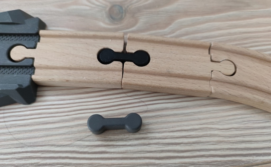 Wooden Train Track Joint / Connector