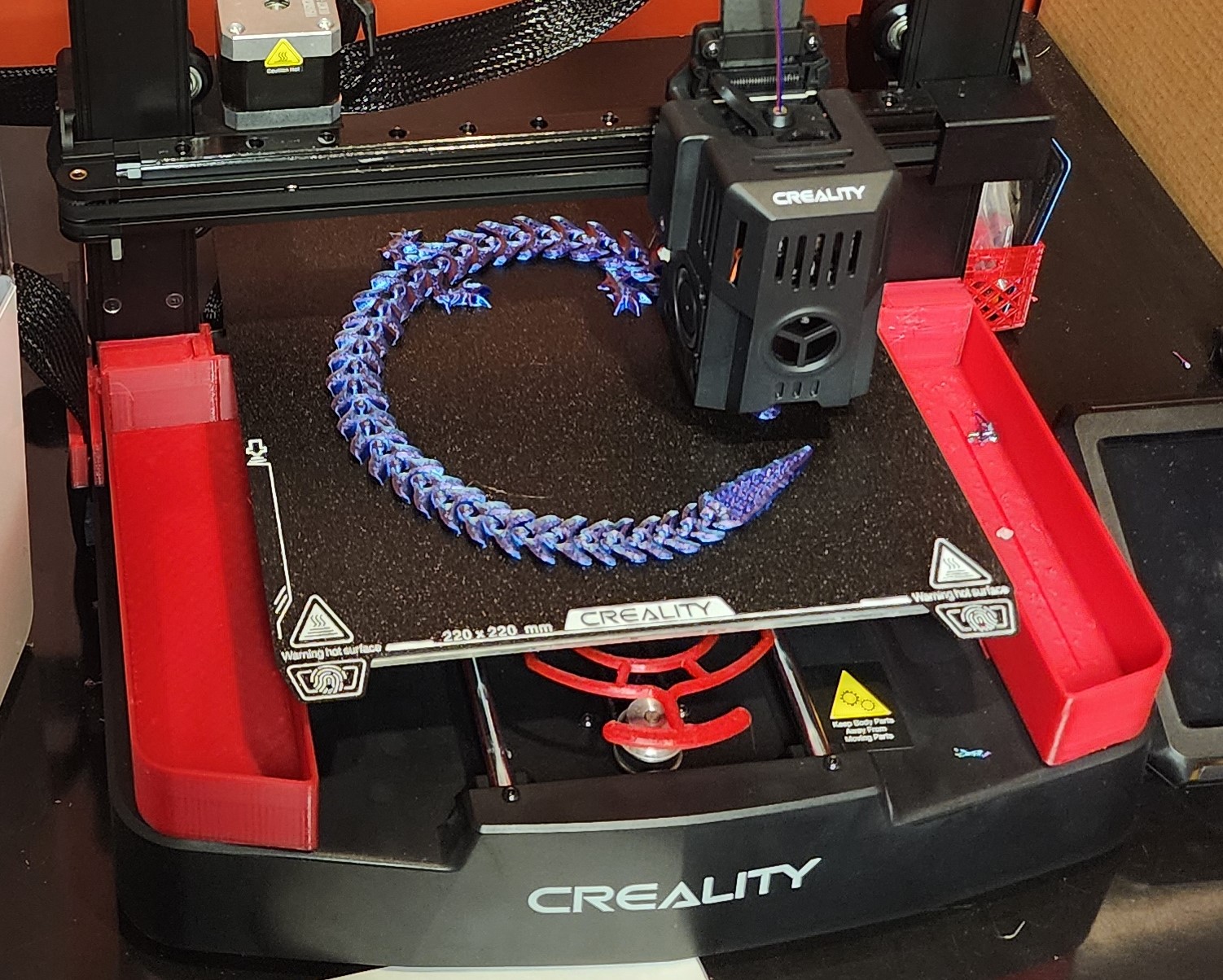 Wider body tray for Creality Ender 3 V3 SE\KE
