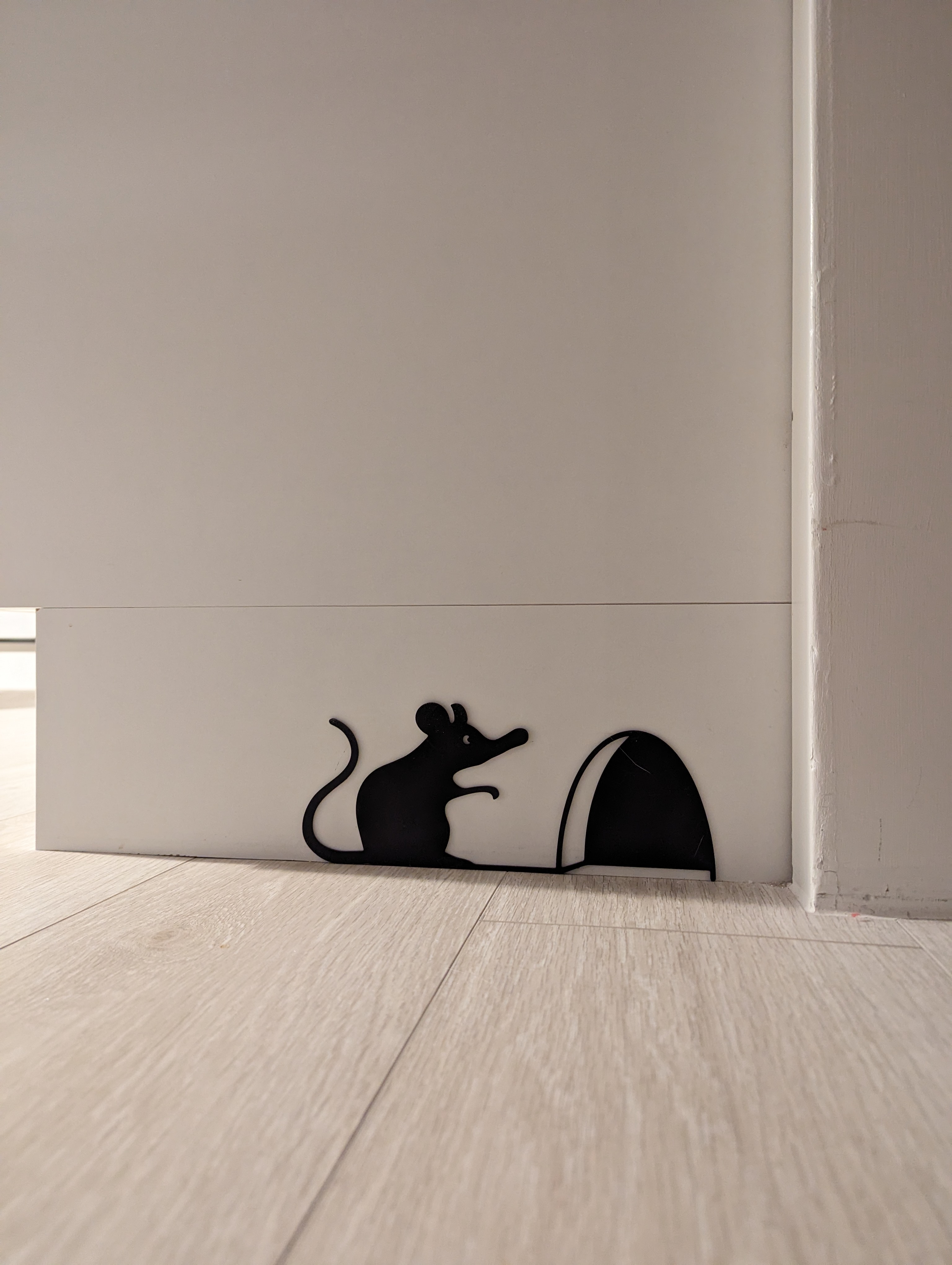 Wallart - Mouse home