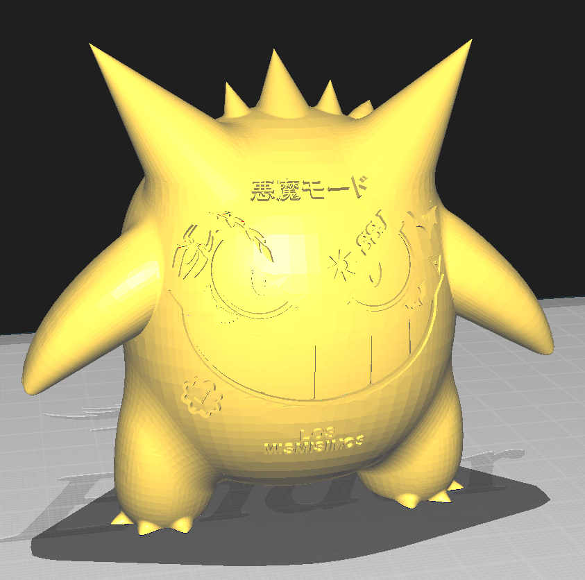 Gengar Duki by Luis Taquichiri | Download free STL model | Printables.com