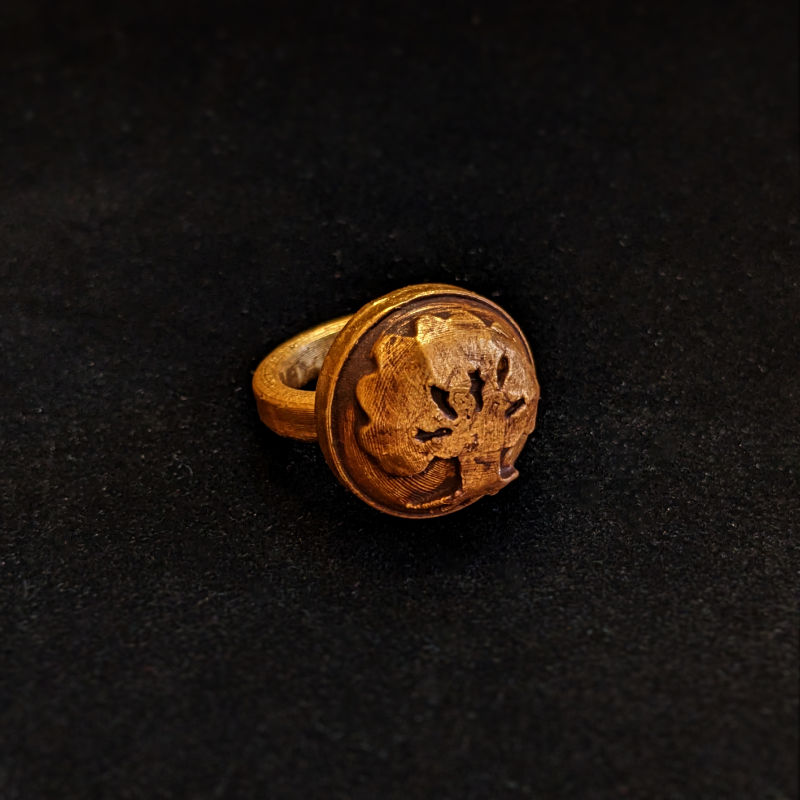 Miniatura 4 do modelo 3D Five Magic Rings of Elements