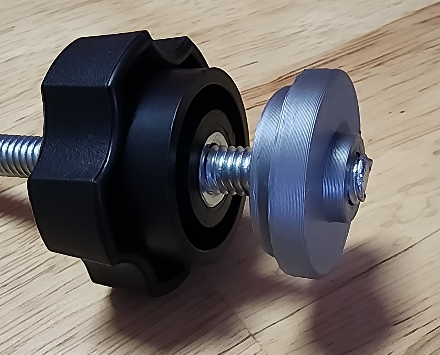 Magnetic Brake Spool Holder for Pegboard by Lance B | Download free STL ...