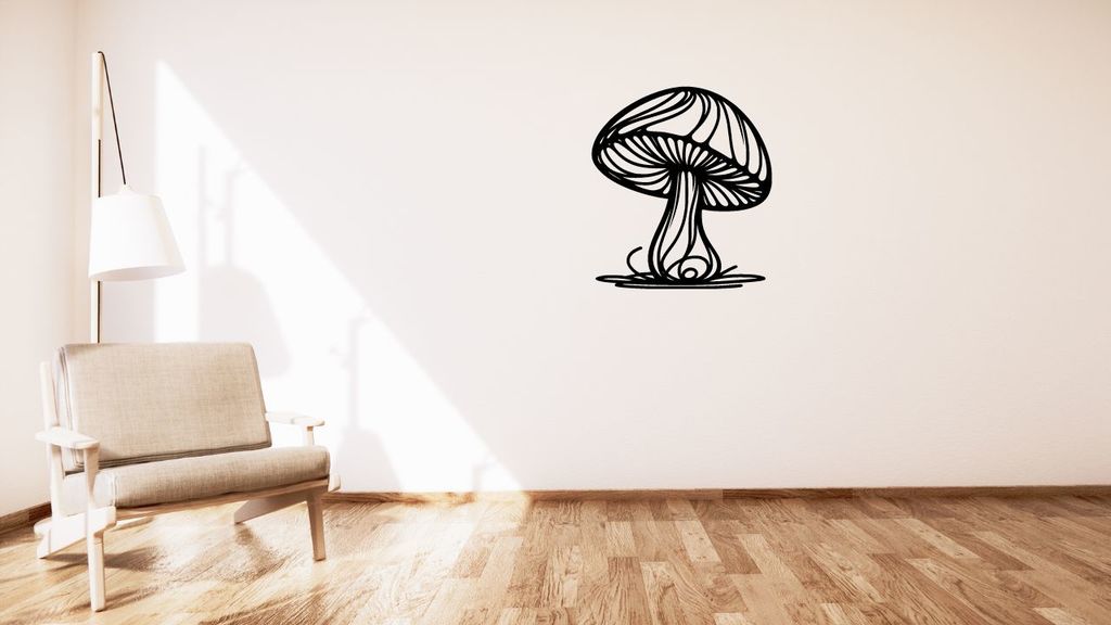 Mushroom / Houba wall decoration