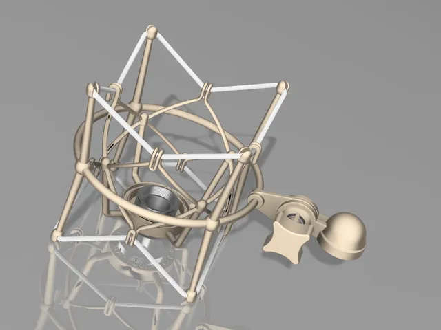 E87-like Elastic Shock-Mount for Neumann U87