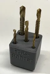 Gridfinity Box for Milling Drill Bits