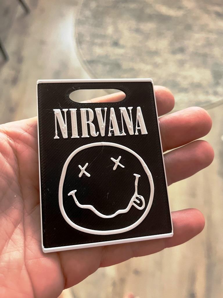 Nirvana keychain