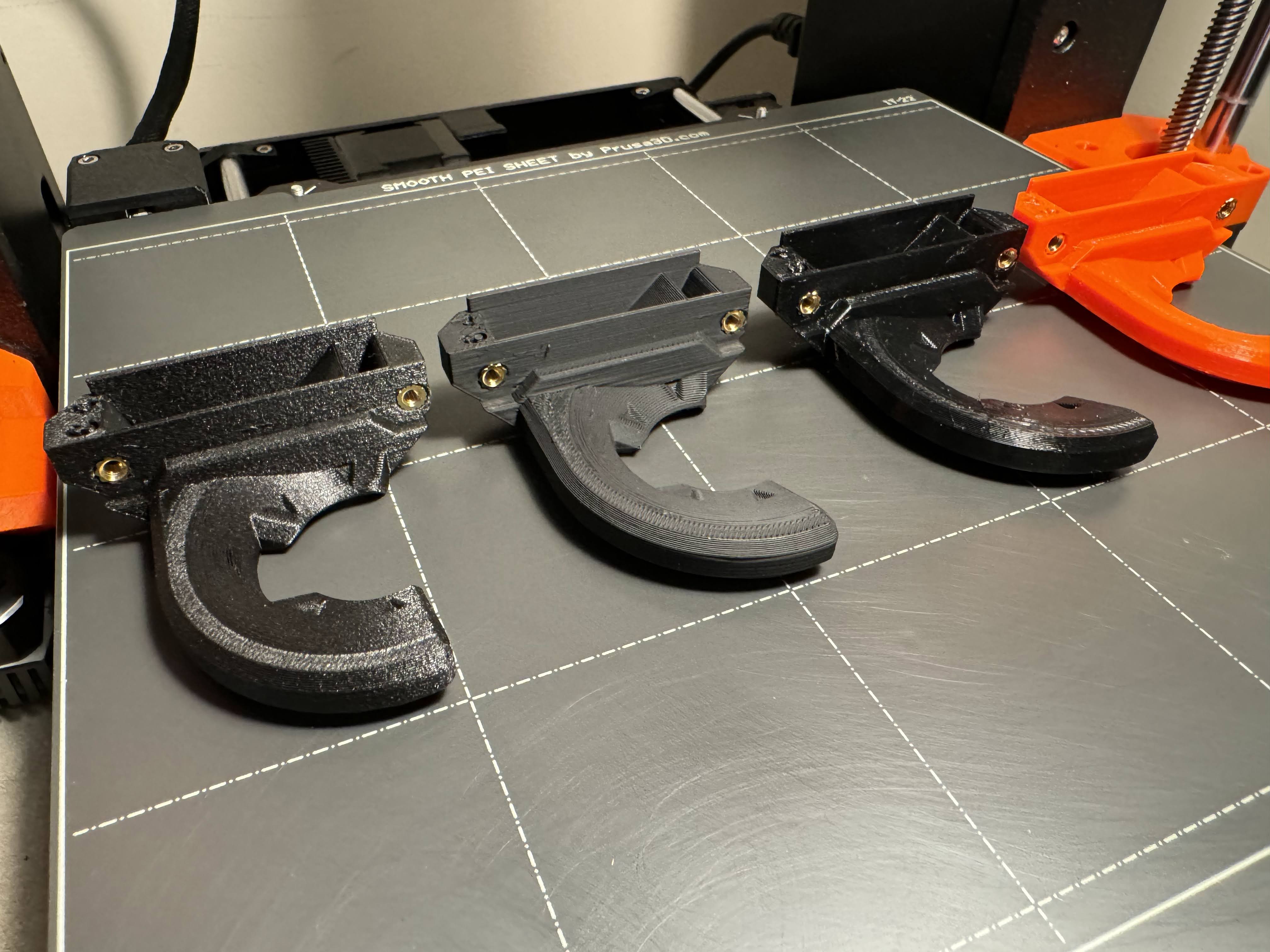 Improved MK4 Fan duct - wider and heat inserts