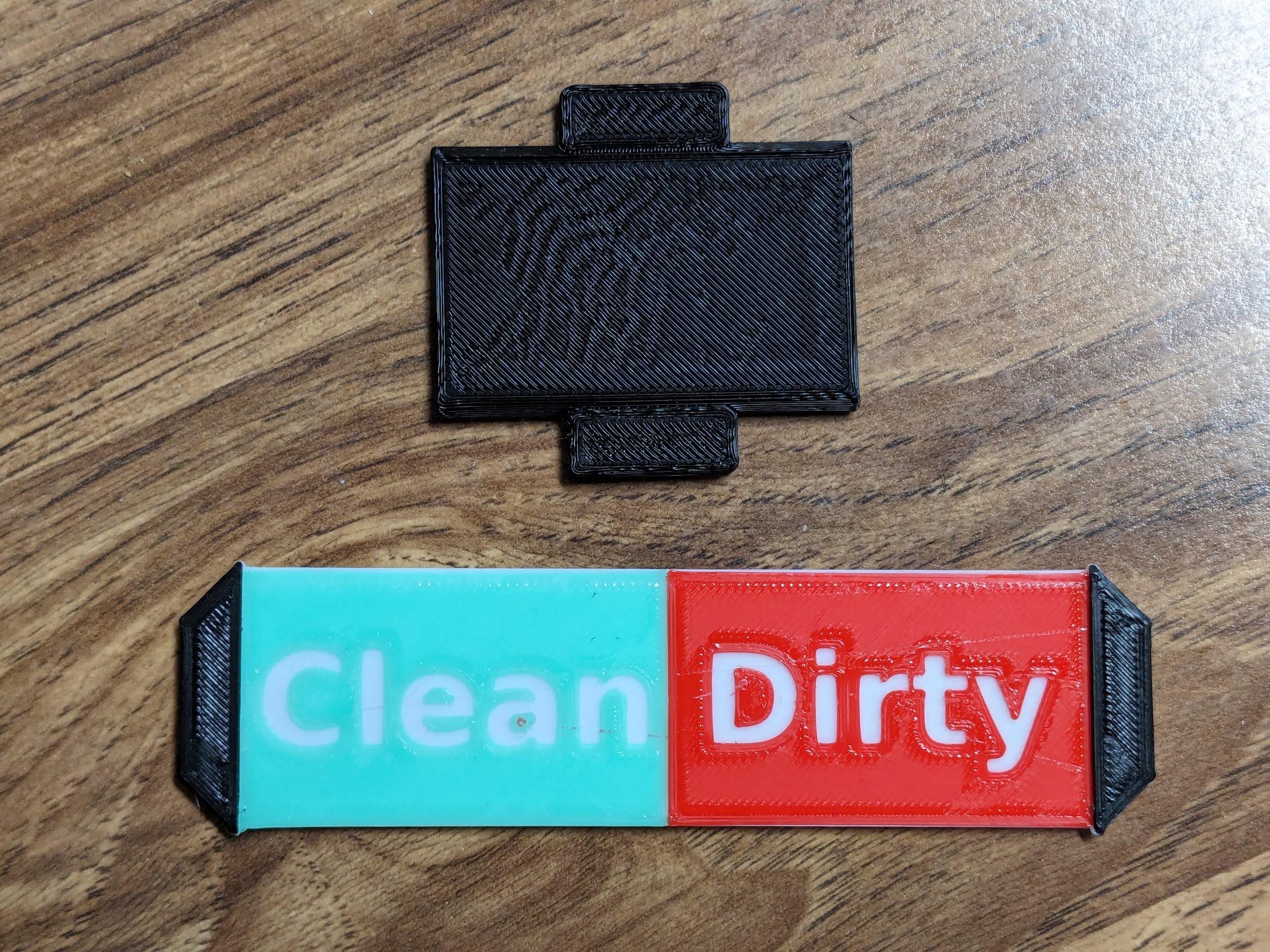Dishwasher clean (green) dirty (red) with slider by WJCarpenter ...