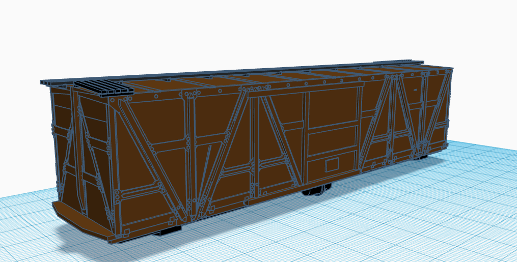 Pennsylvania Railroad X23 Boxcar - HO