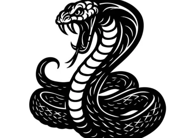 Snake cobra - 2D wall art