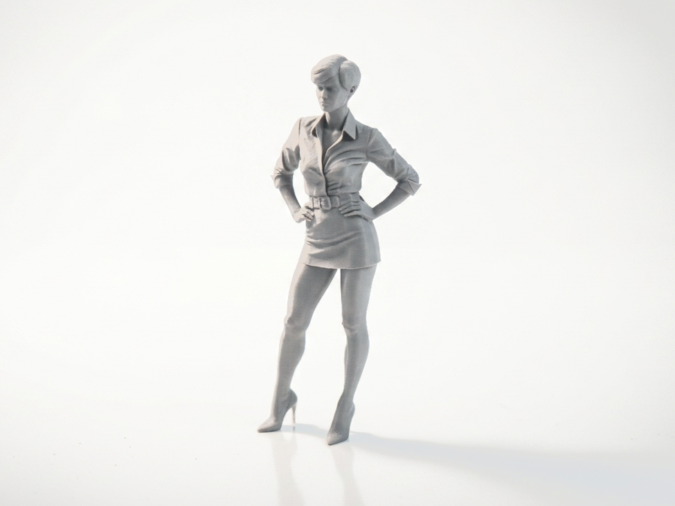 Hero Pose Woman Figure Miscellaneous 3D Printable