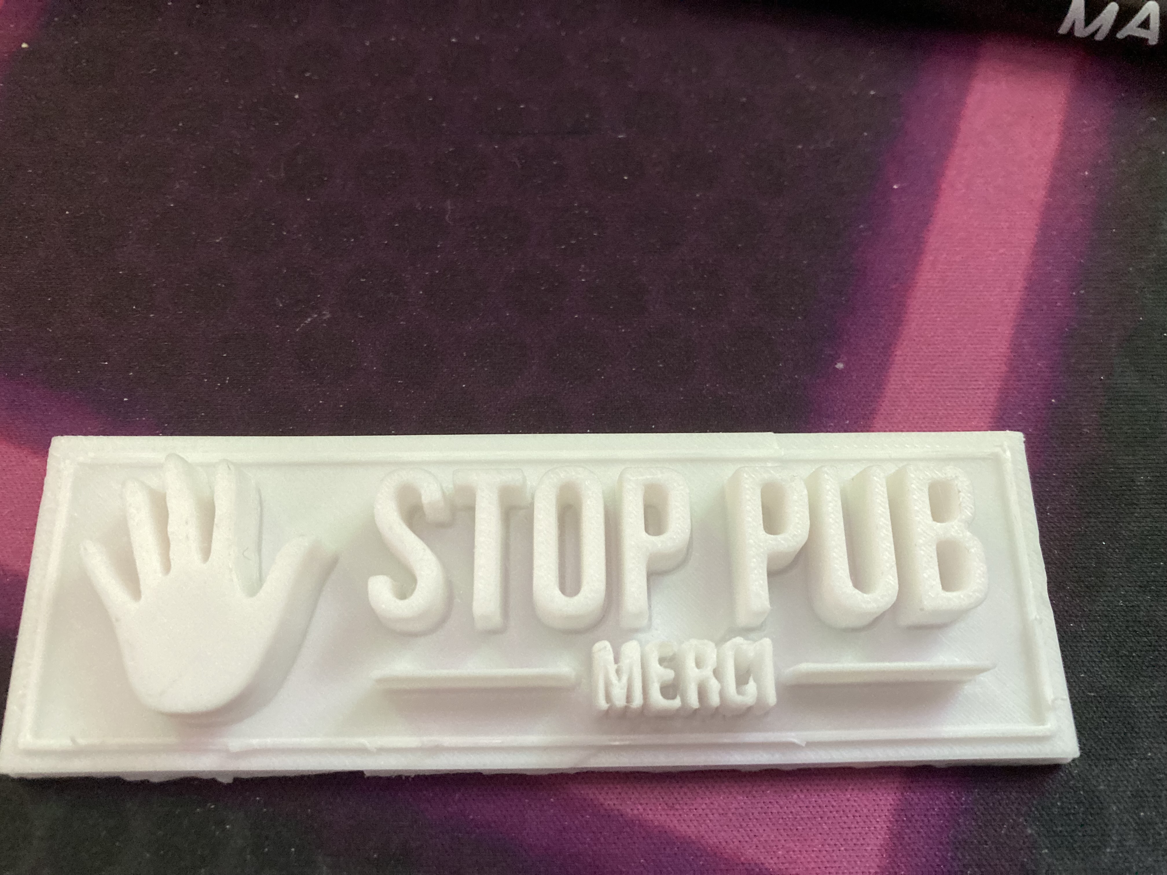 stop pub  boite au lettre