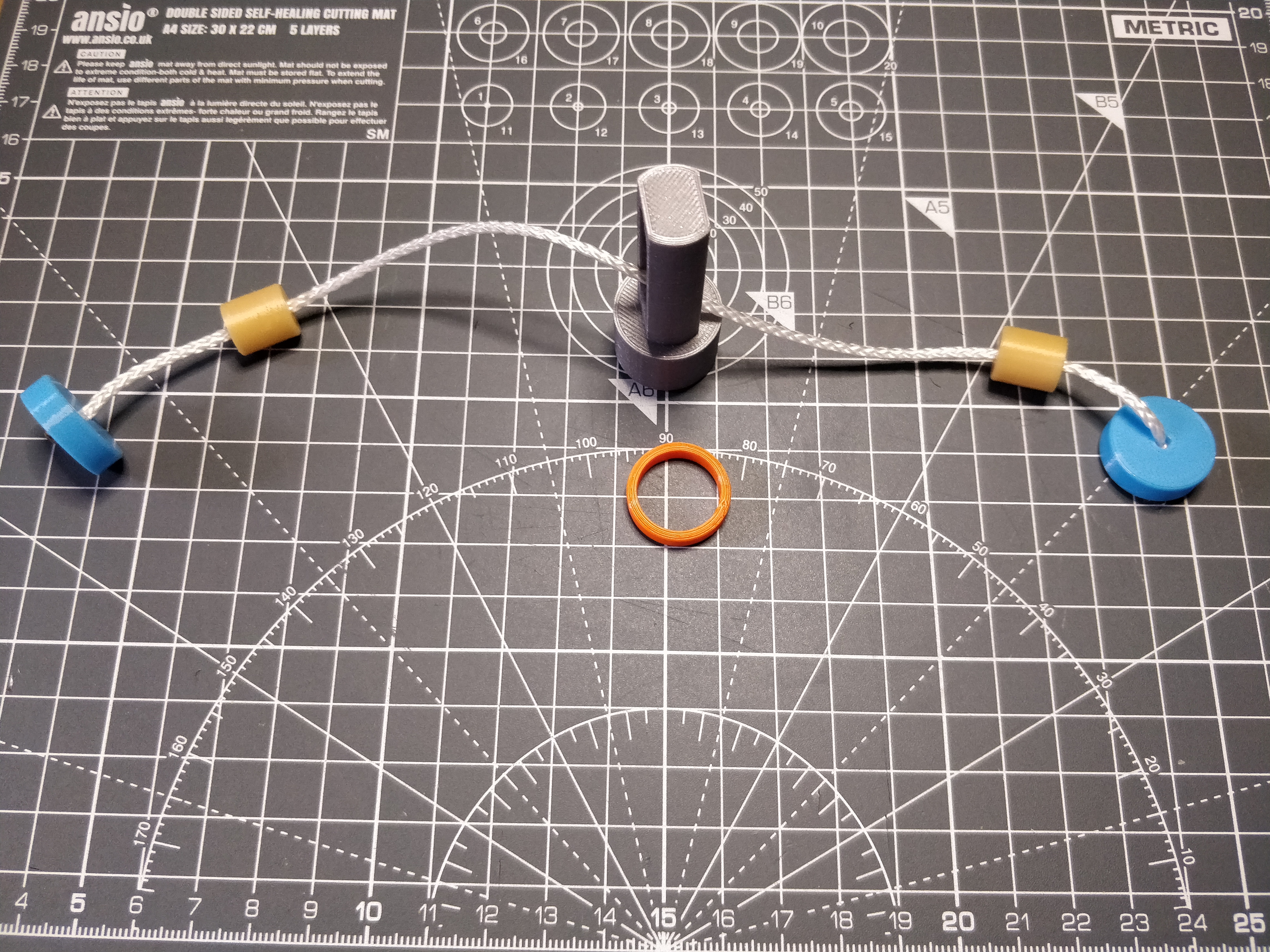 Miniatura 7 do modelo 3D Simple puzzle with a ring