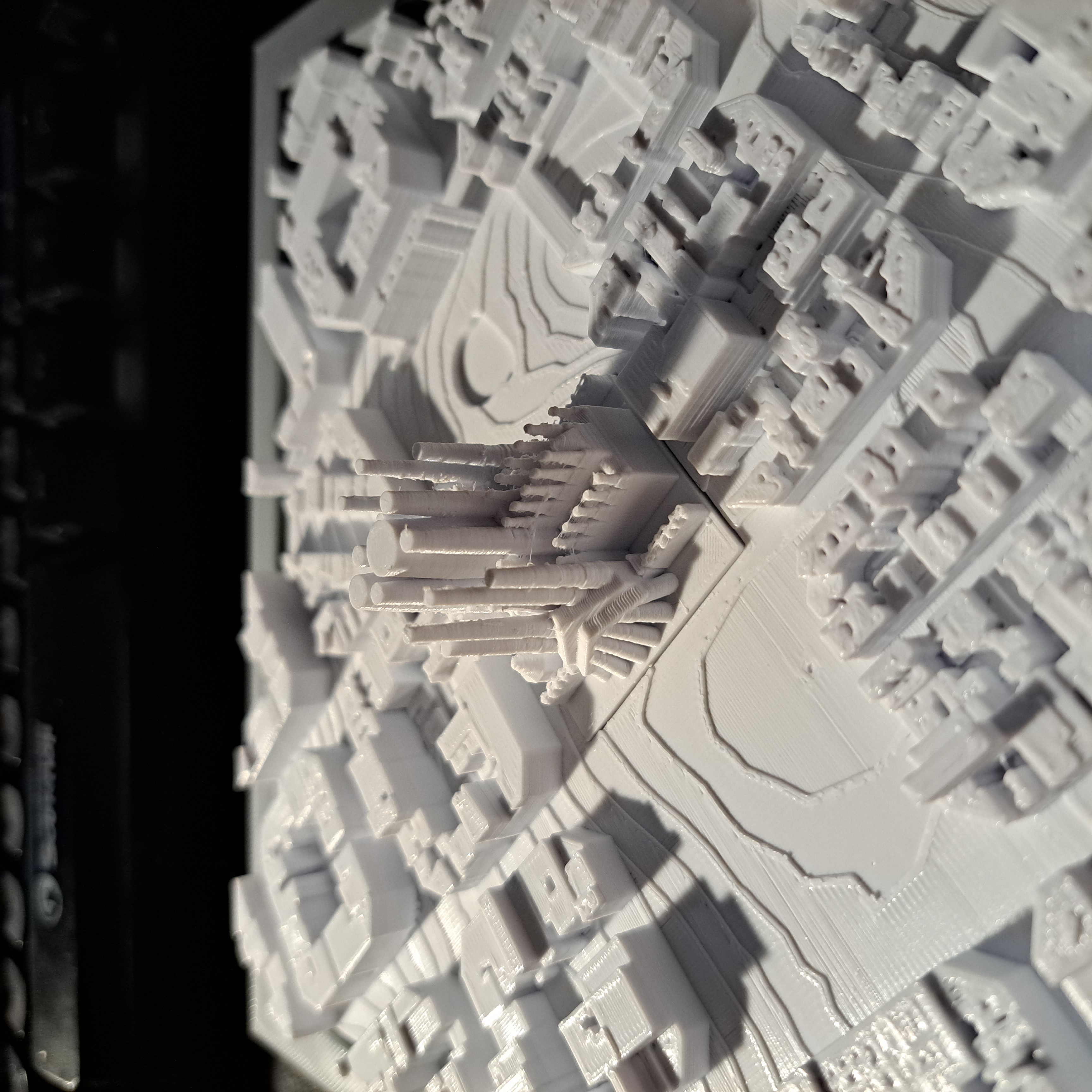 BARCELONA CITY, SAGRADA FAMILIA, 1/4000 SCALE