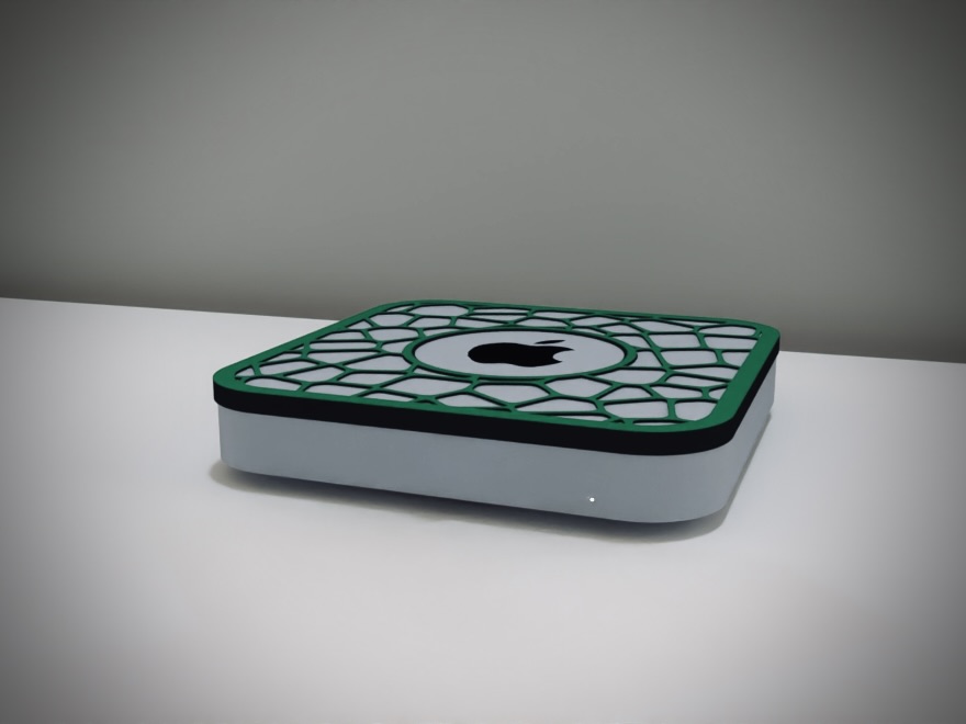 Mac Mini / Mac Studio Voronoi Trim