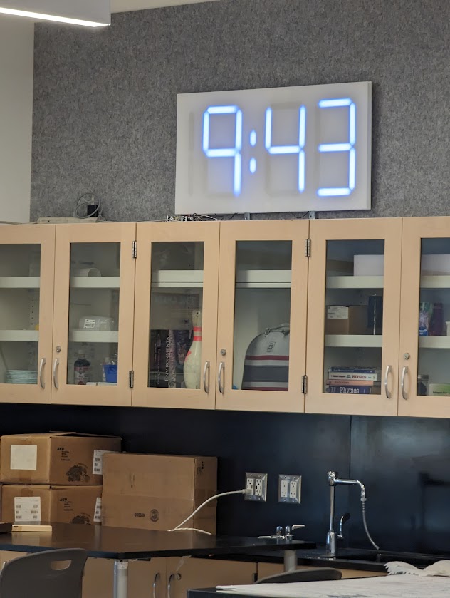 7 Segment Display Segment Arduino GPS clock project