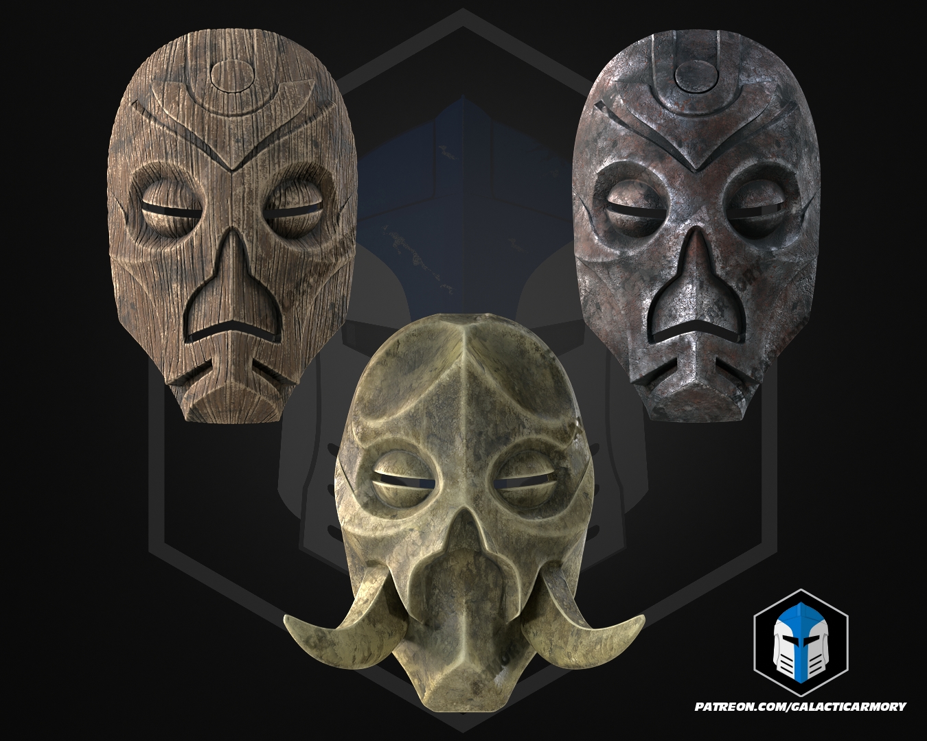 Skyrim Dragon Priest Masks - 3D Print Files