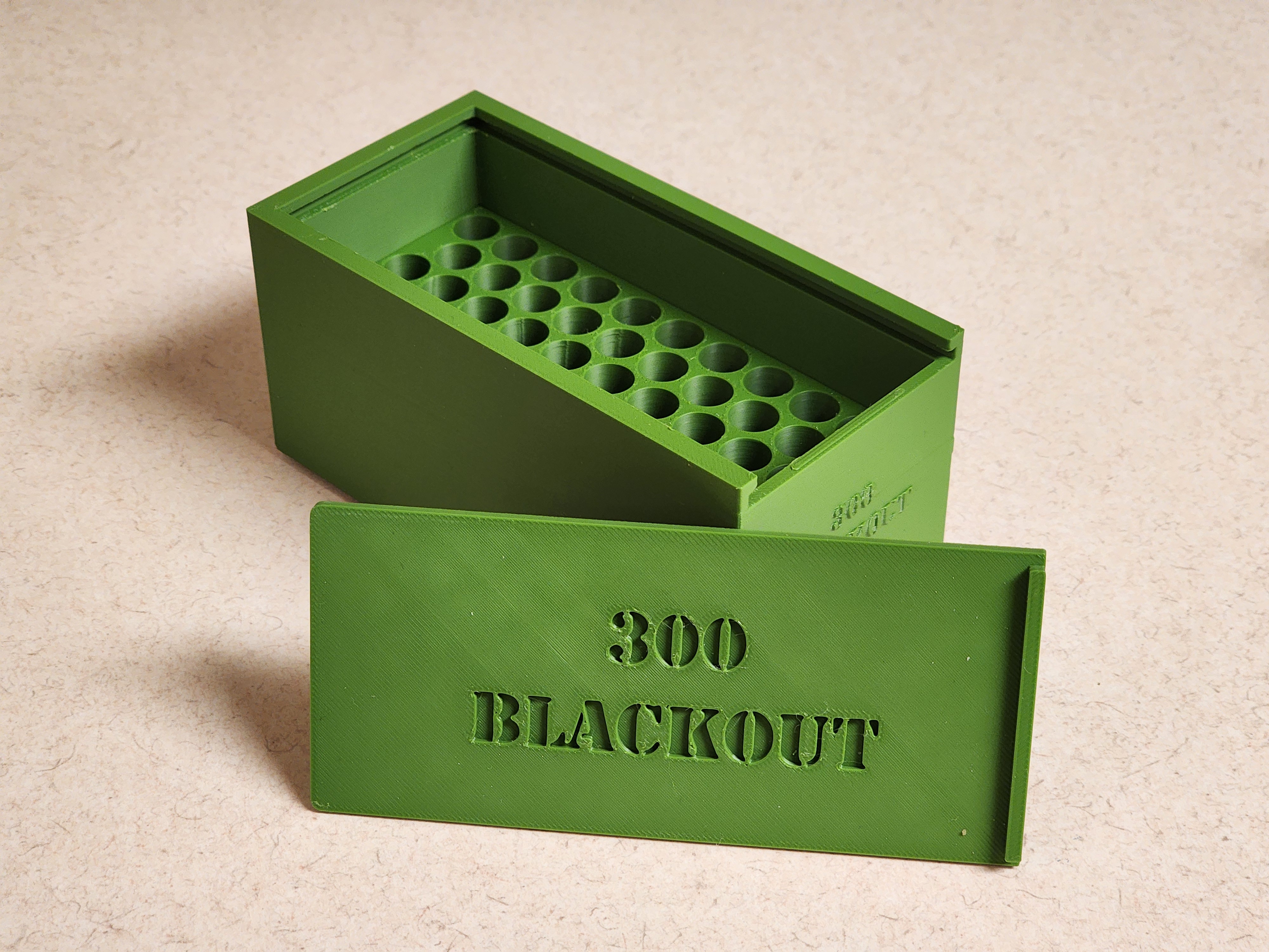 Miniatura 3 do modelo 3D 300 Blackout ammo box (stackable)