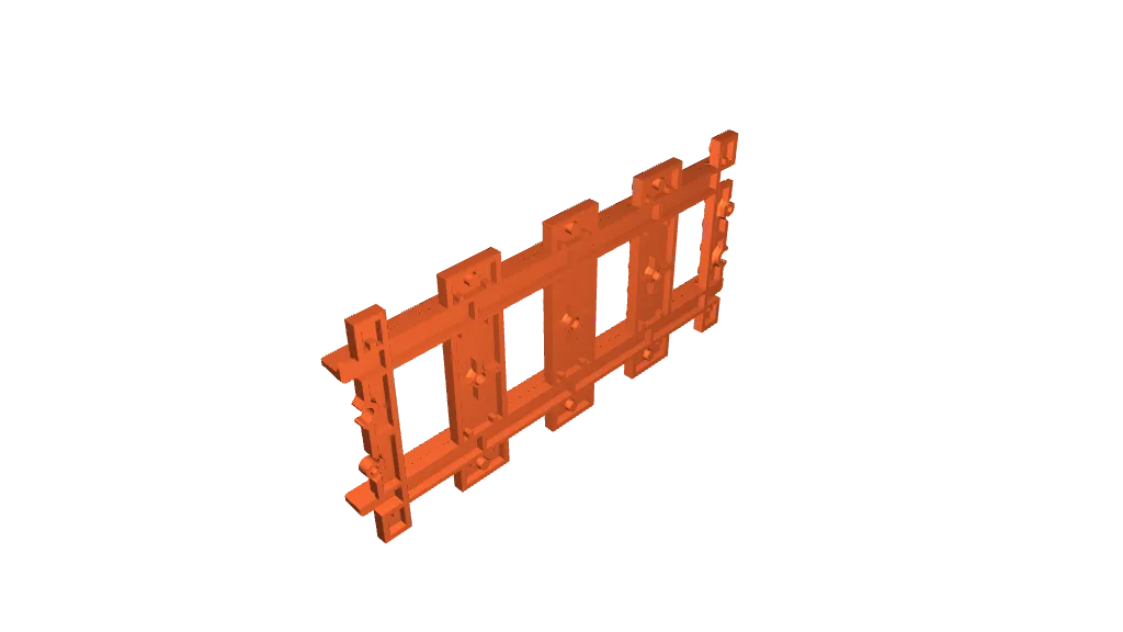 LEGO Duplo Train track: straight (half size) (+v2) by dziobu, Download  free STL model