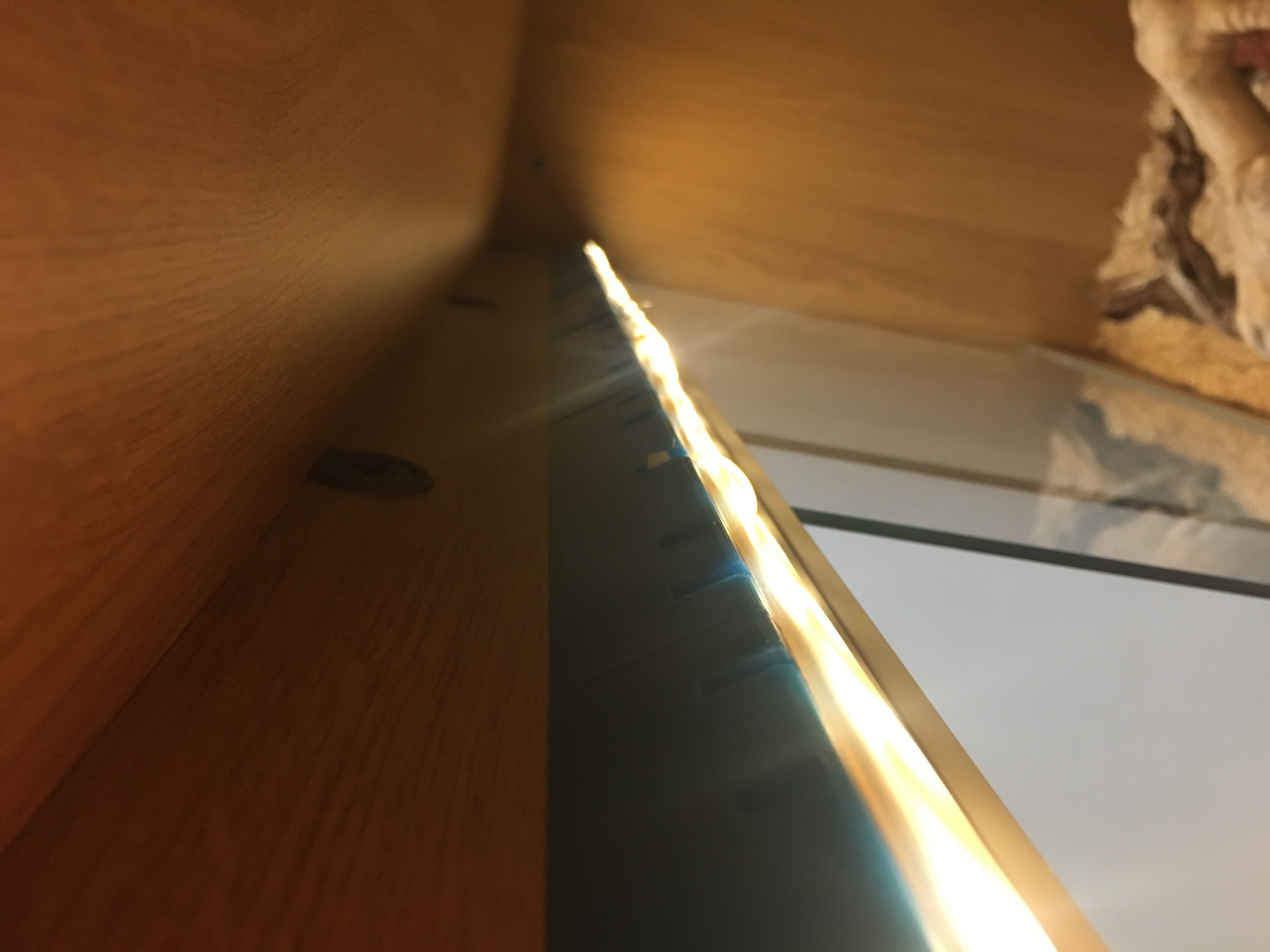 LED strip holder
