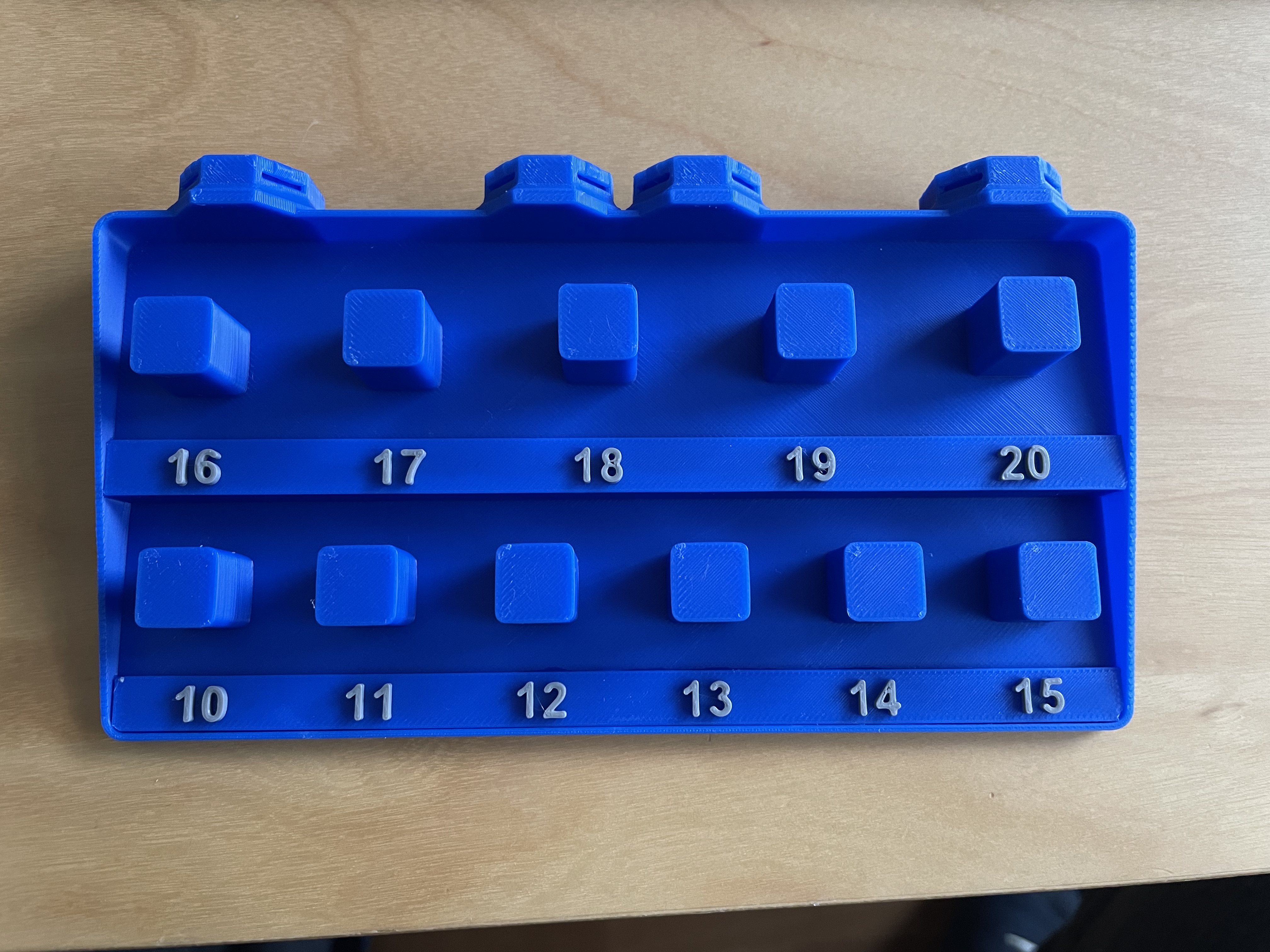 Miniatura 3 do modelo 3D Multiboard - Socket Storage (1/2" Metric) REMIX