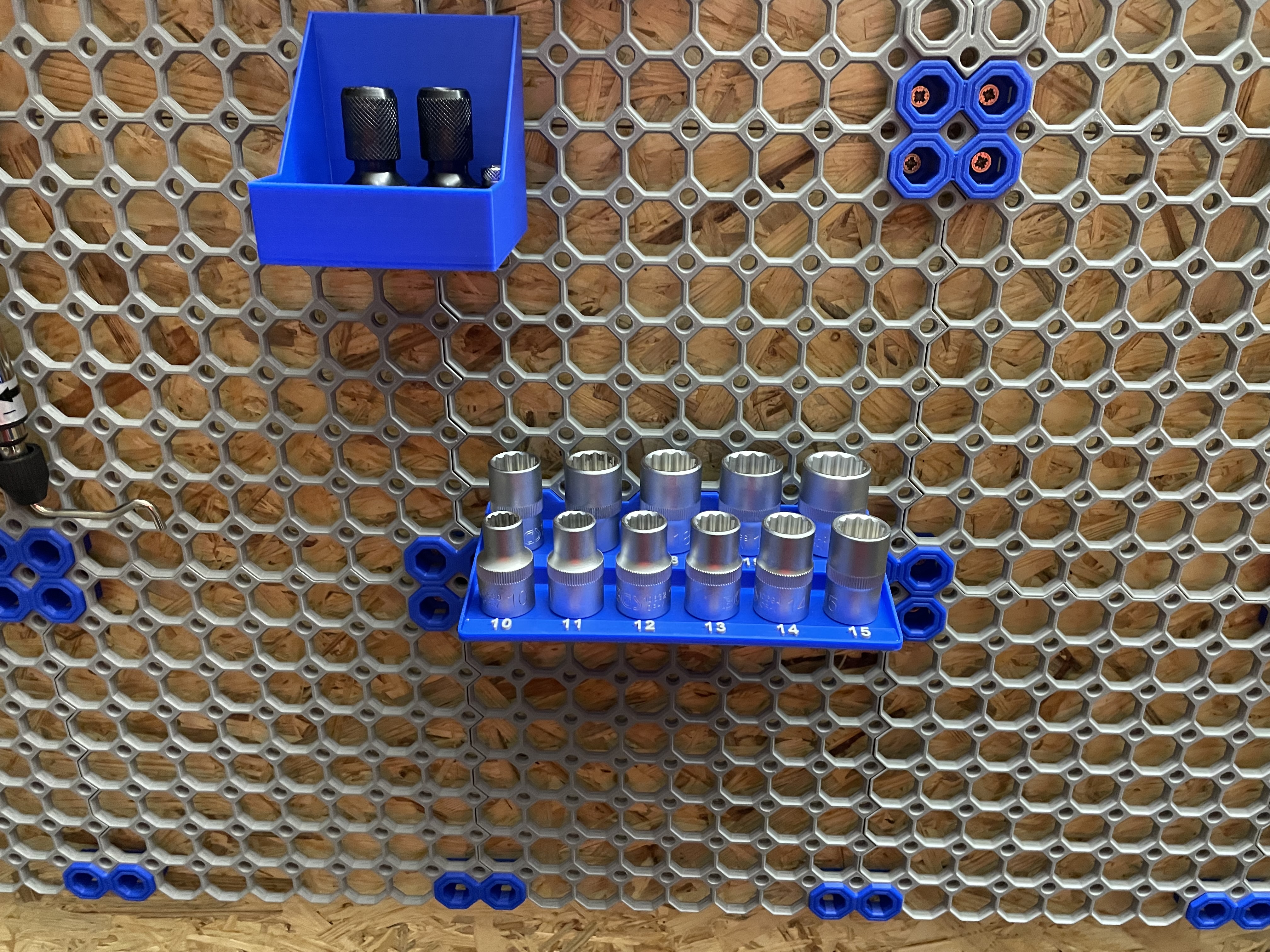 Miniatura 2 do modelo 3D Multiboard - Socket Storage (1/2" Metric) REMIX
