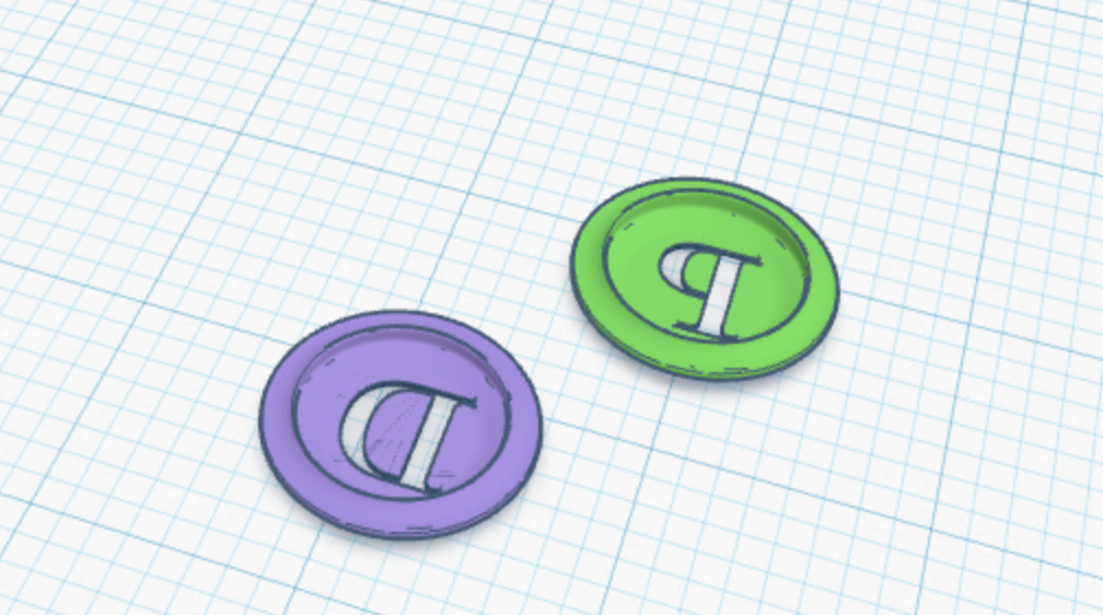 Desktop disc golf discs by The Printologist ) Download free STL