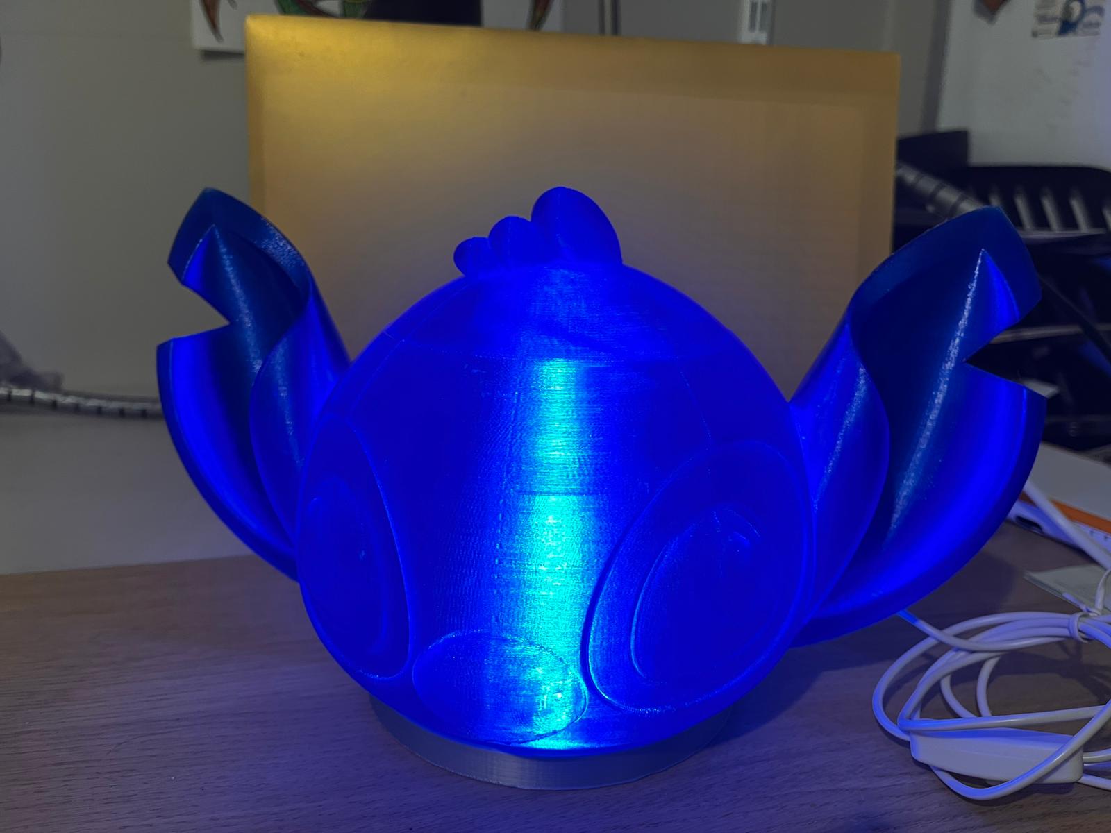 Stitch head lamp 3D model