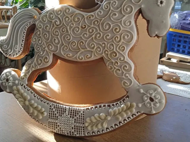 Cookie cutter ROCKING HORSE v1 (vykrajovátko na cukroví houpací koník v1)