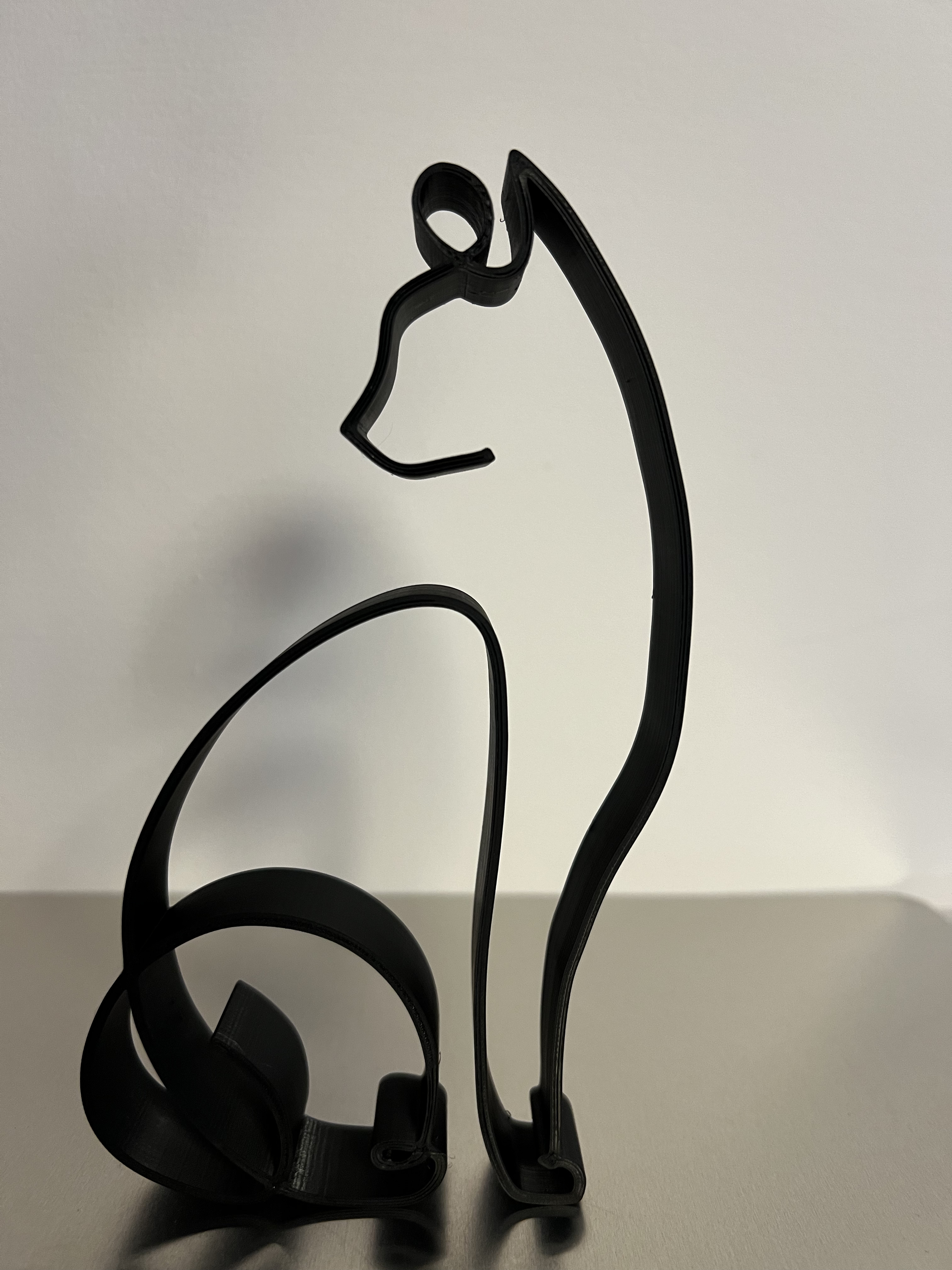 Gatto 4  Cat wall ornament