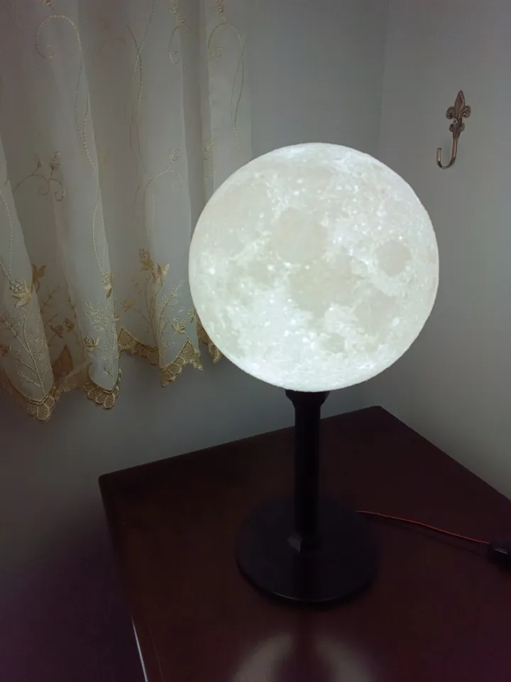 Designer Moon Lamp by Frank Deschner