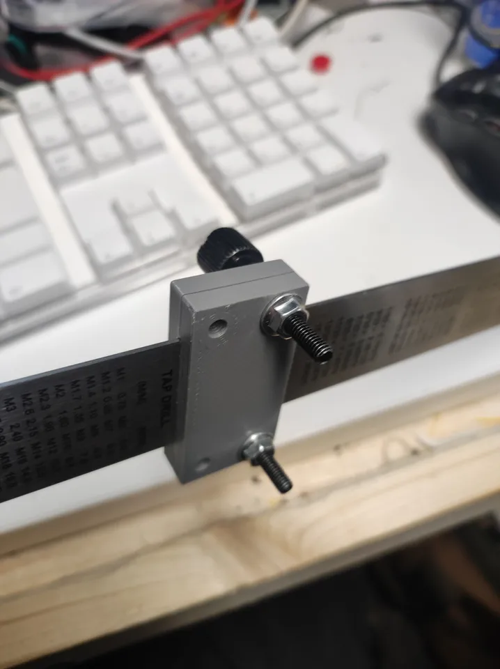 Ruler lock guide by 3dimppa | Download free STL model | Printables.com
