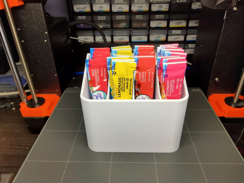 Drink Mix Packet Bin