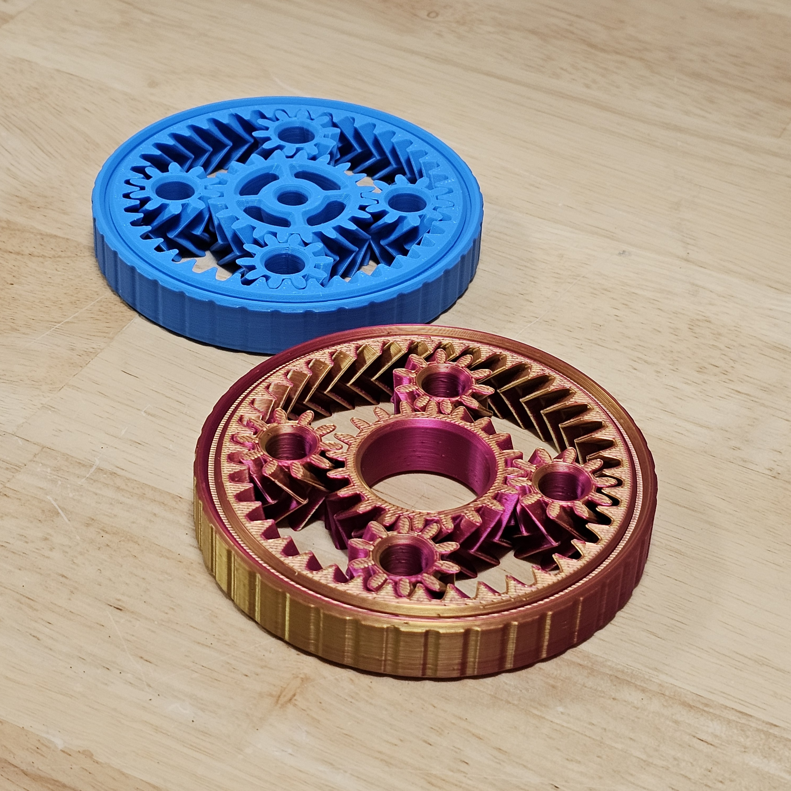 Gear Fidget Toy (100 PrintInPlace) by GrazWorks Download