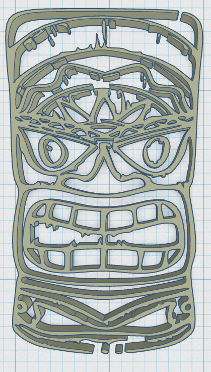 Tiki Keytag 76 by Peter Ennist | Download free STL model | Printables.com