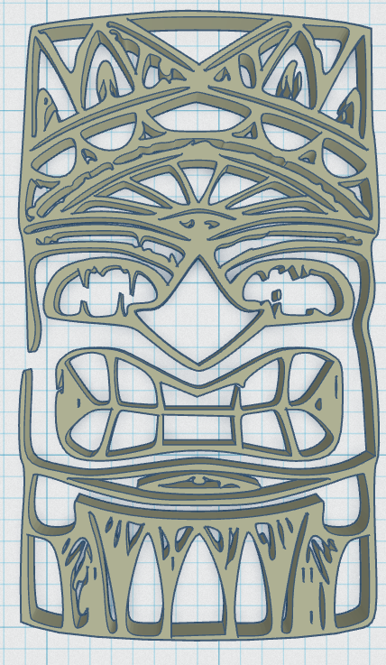 Tiki Keytag 77 by Peter Ennist | Download free STL model | Printables.com