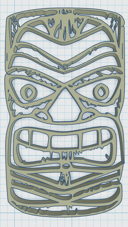 Tiki Keytag 79 by Peter Ennist | Download free STL model | Printables.com