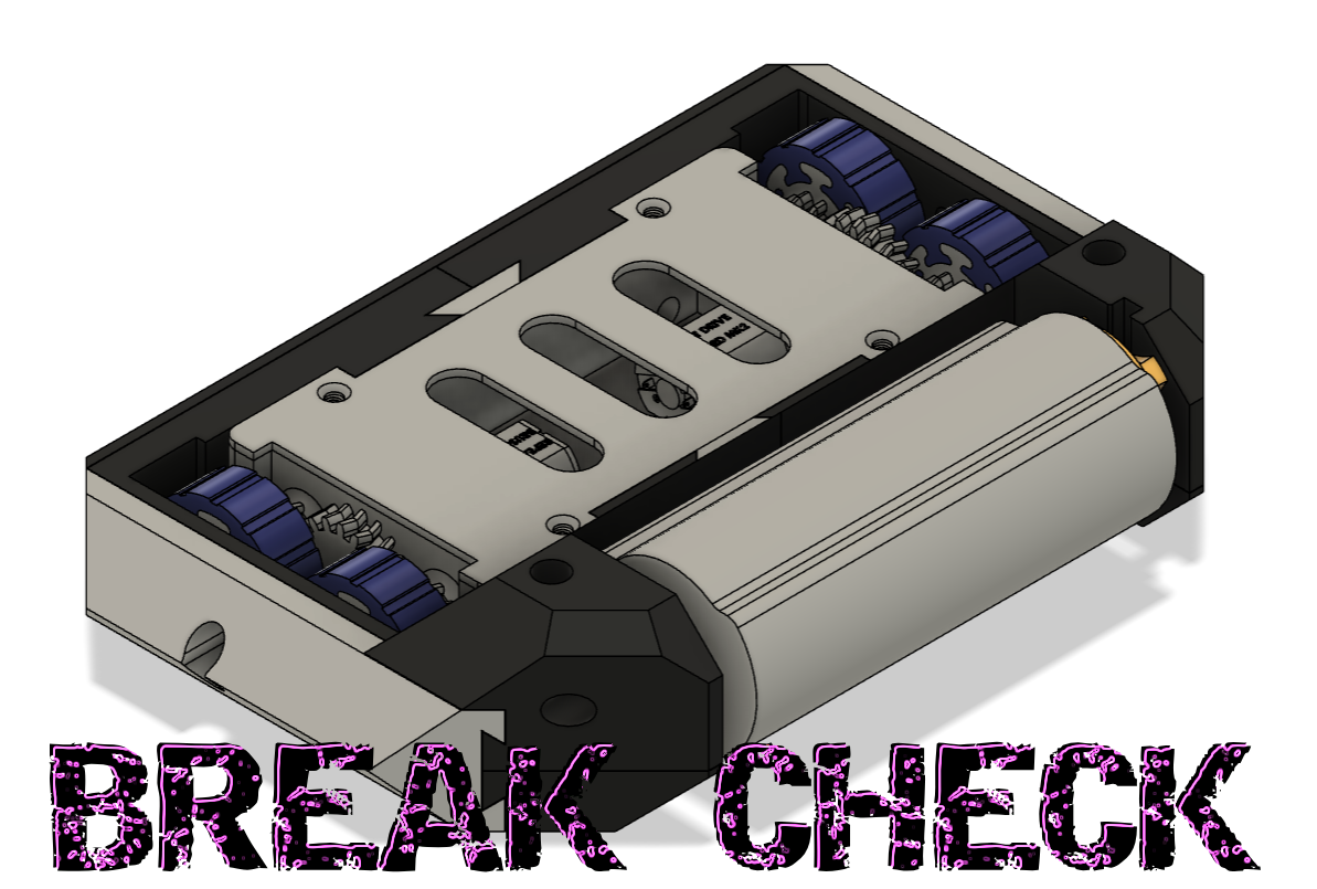 Break Check 1lb Plastic Antweight Combat Robot