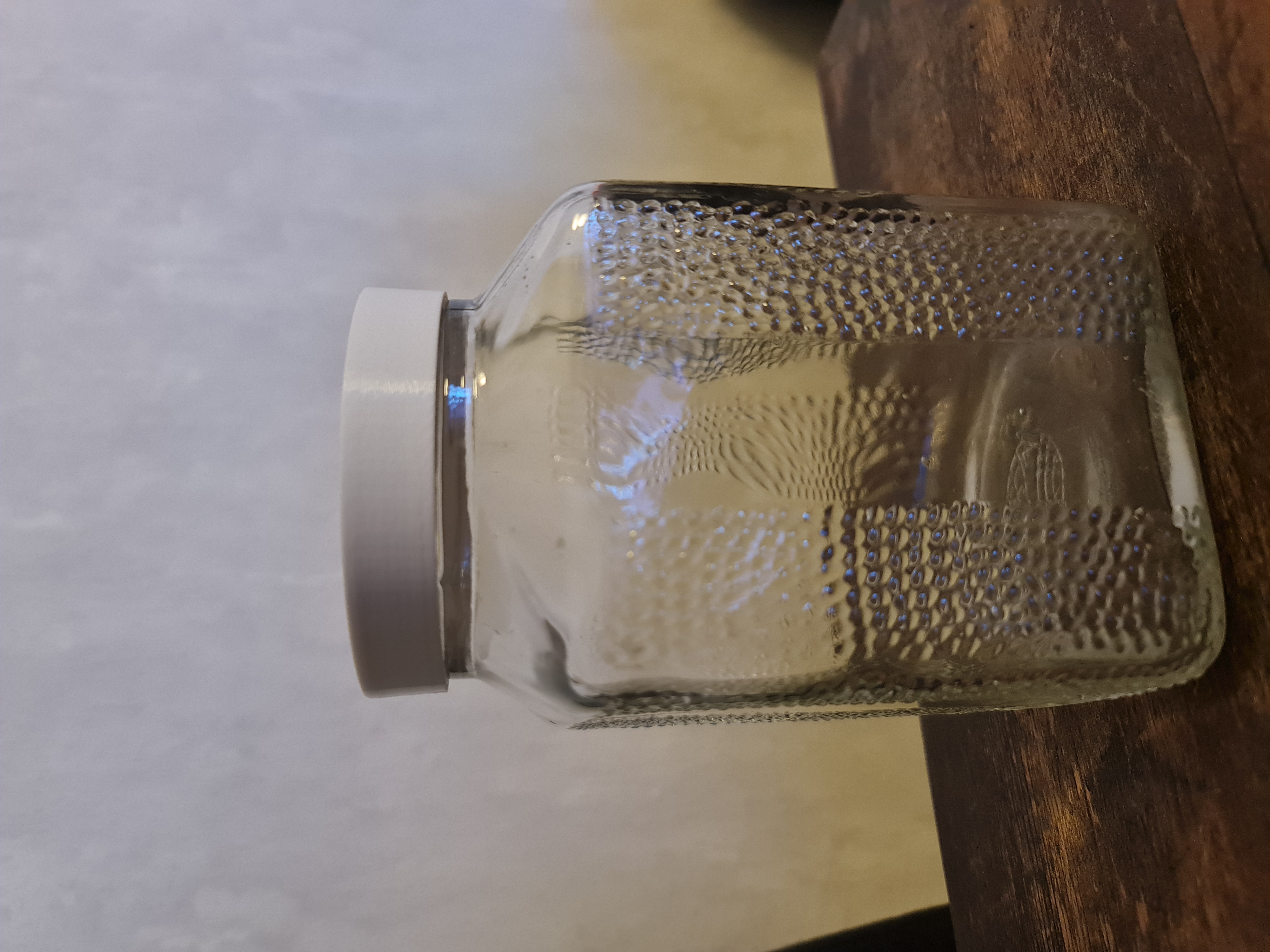 Universaldeckel für Vorratsgläser /Universal lid for storage jars
