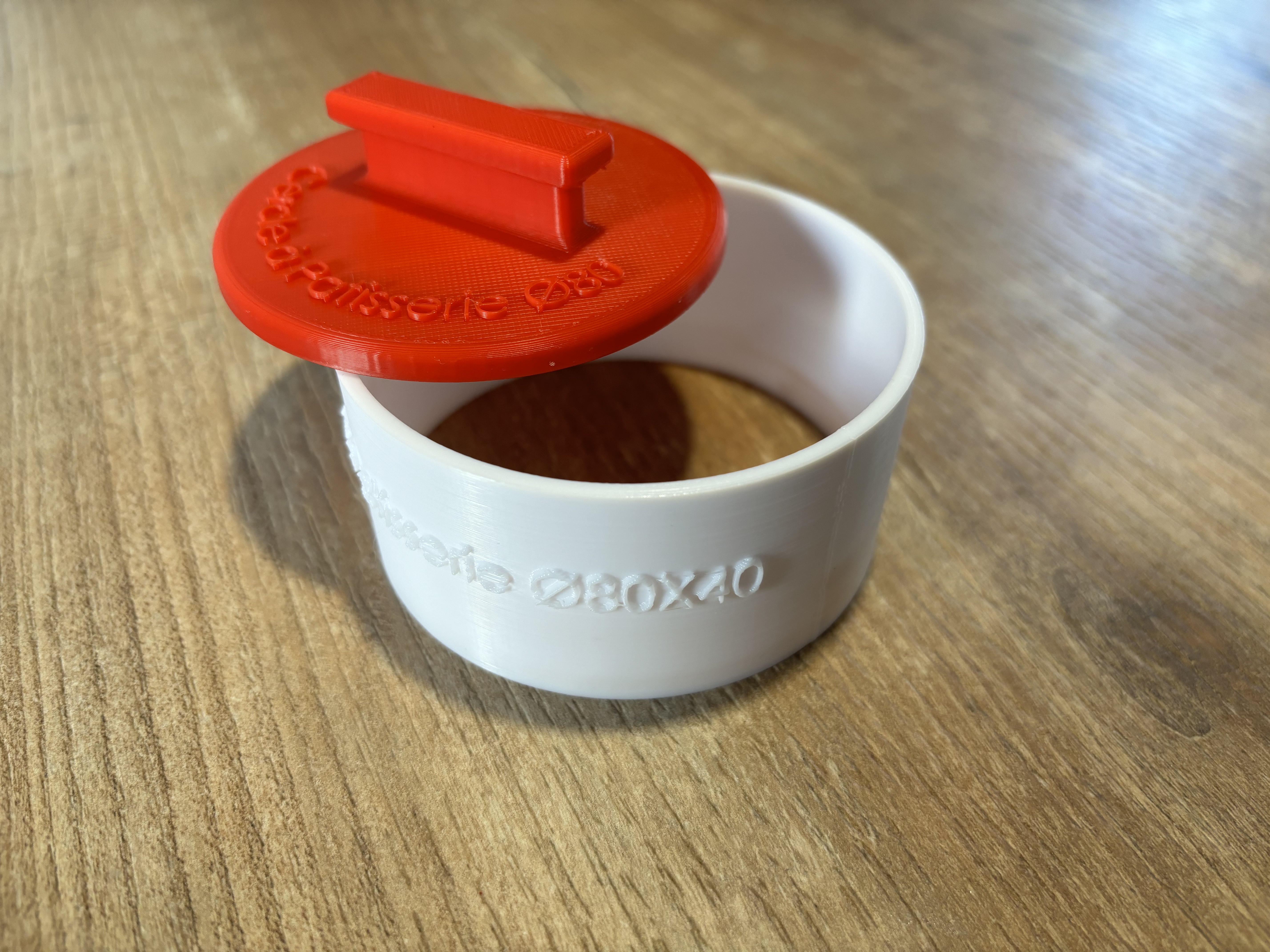 Pastry ring 8cm X H4cm