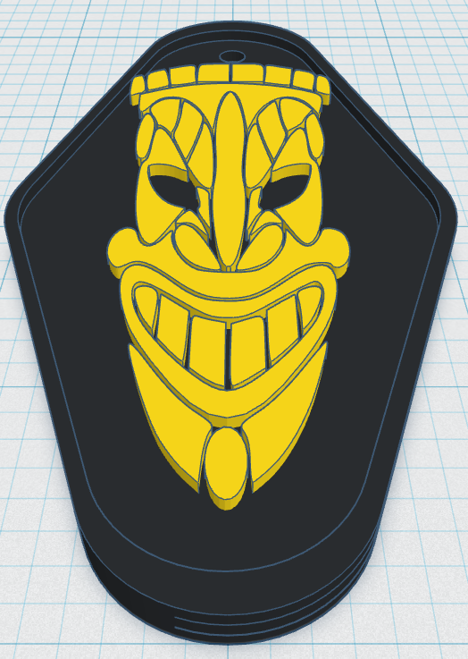 Tiki Keytag 95