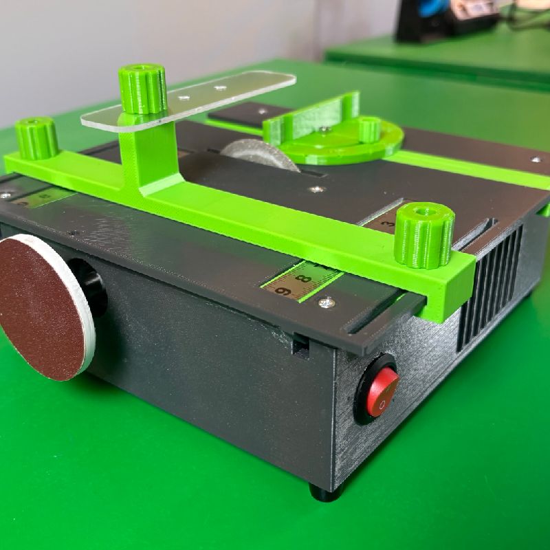Mini table saw adaption for blades with 16mm hole by gtmans | Download ...