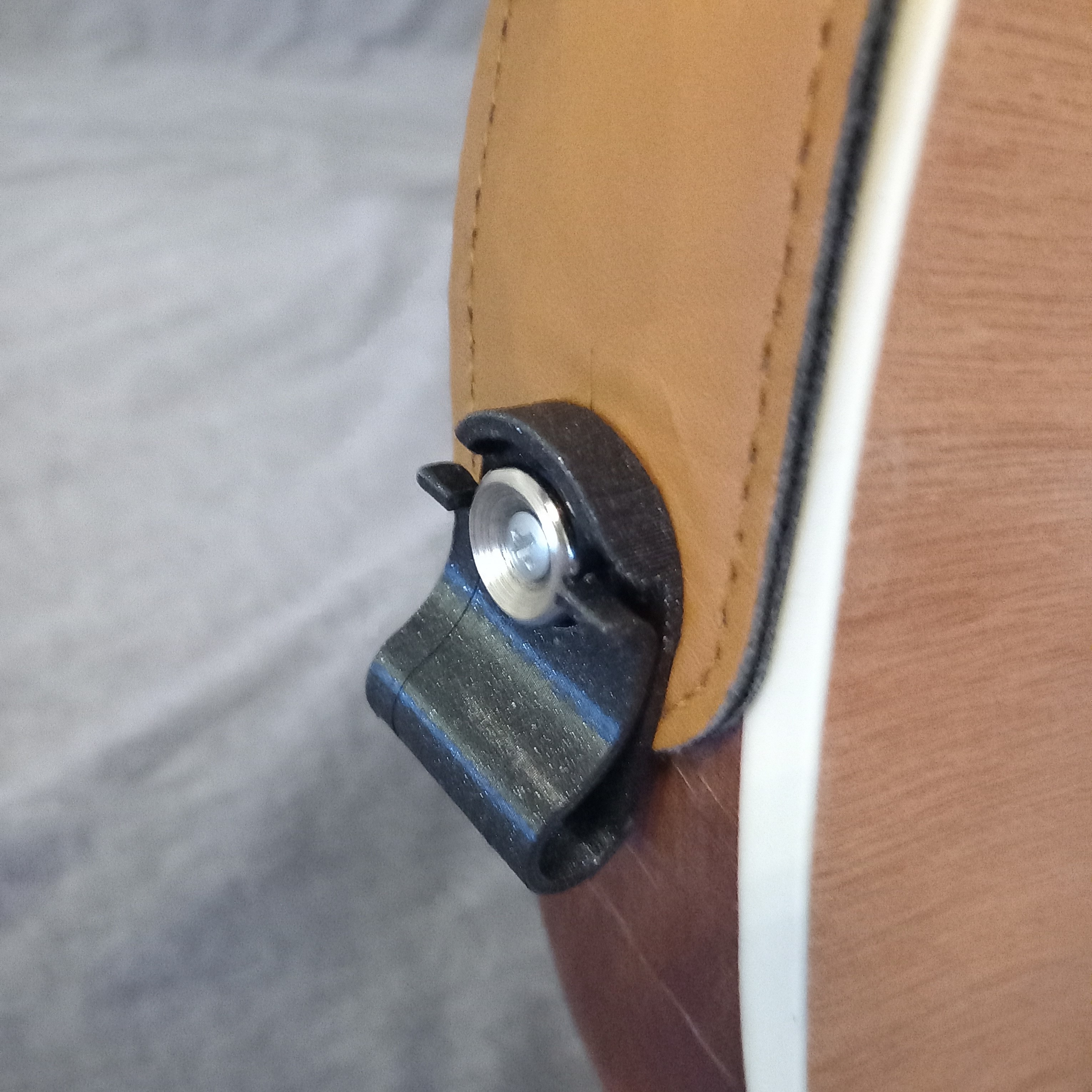 Guitar Strap Lock by absanchez Download free STL model
