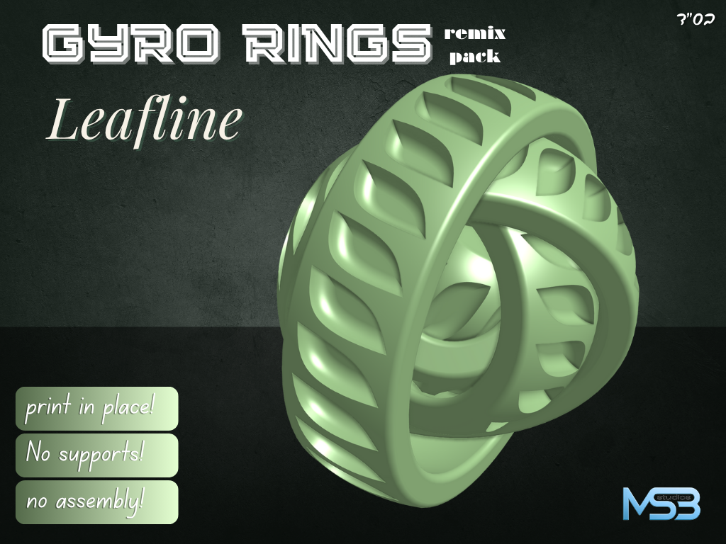 gyro rings- Leafline