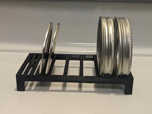 Mason Jar Widemouth Lid Drying Rack
